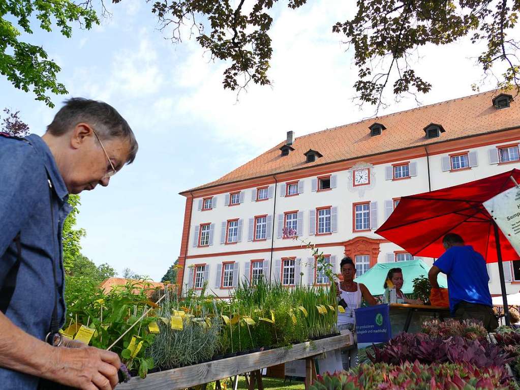 Eindrcke von der Diga Gartenmesse auf Schloss Beuggen