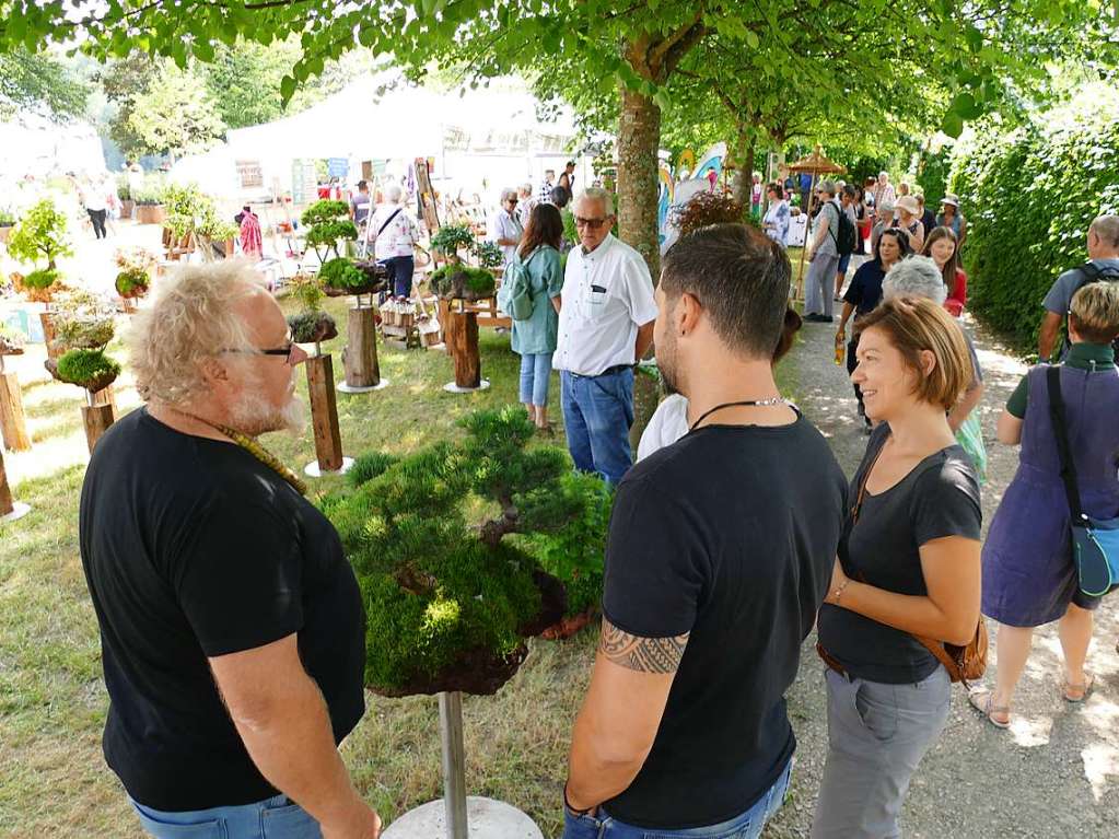 Eindrcke von der Diga Gartenmesse auf Schloss Beuggen