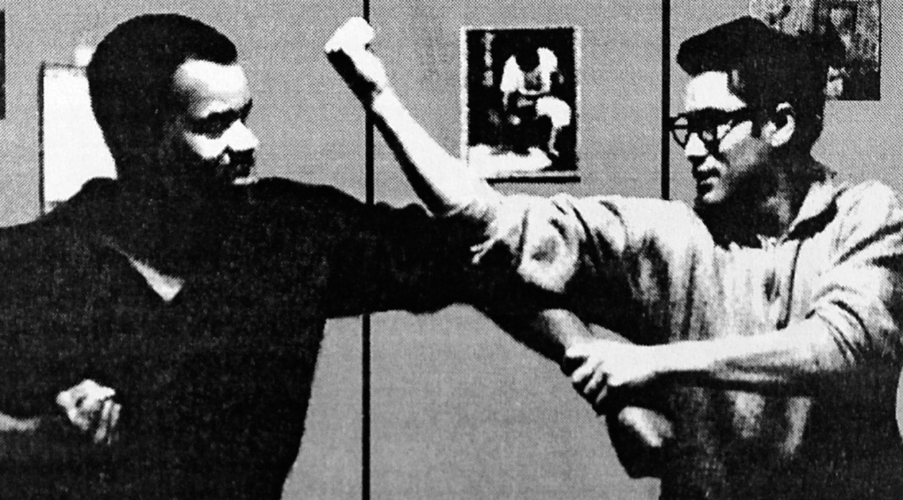 Jesse Glover (links) und sein Trainer Bruce Lee 1959 in Seattle   | Foto: privat