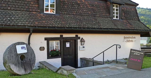 Das Heimatmuseum Klsterle beherbergt ...Herausgabe eines Urkundenbuchs plant.   | Foto: Frderverein