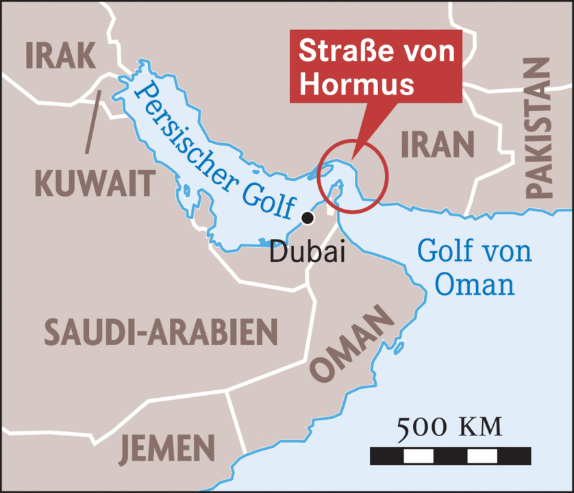 Neue Unruhe in der Straße von Hormus - Ausland - Badische Zeitung