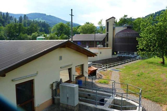 In der Kläranlage in Schönau soll Strom aus Faulgas erzeugt werden