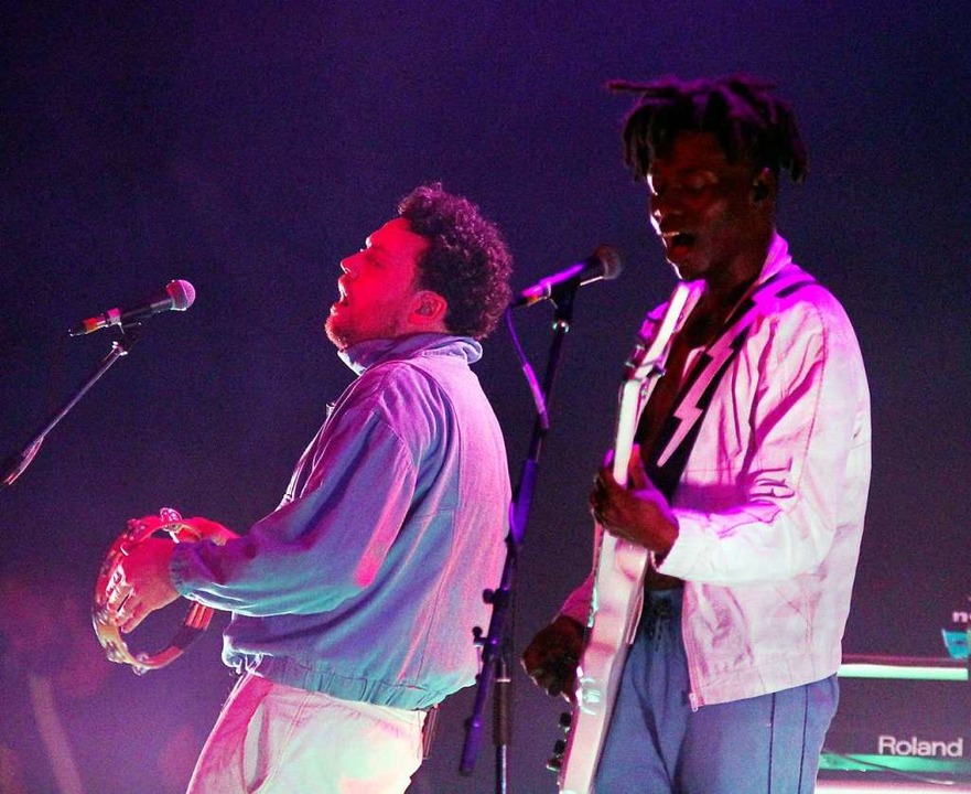 Metronomy brachten elektronische Sounds auf das ZMF.  | Foto: Wolfgang Grabherr