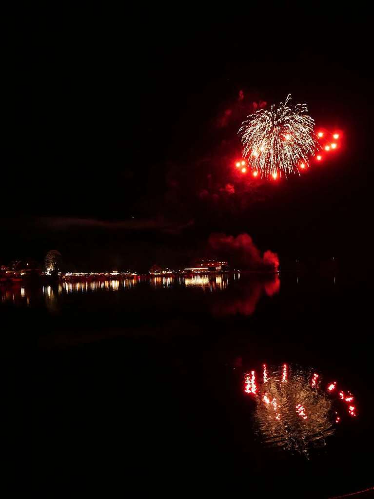 Gute Stimmung bei der Nacht in Wei.