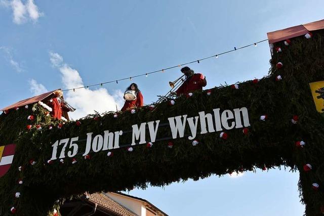 Das Güggelifest zum 175-Jahr-Jubiläum des Musikvereins Wyhlen war ein Erlebnis für Musiker und Besucher