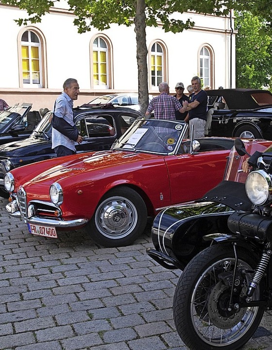 Autofans in Mllheim  | Foto: Volker Mnch