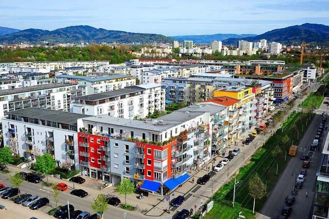 Im Rieselfeld lebt es sich sicher &#82...ichen Teilen von Freiburg (Archivbild)  | Foto: Thomas Kunz