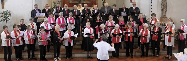 Mit erlesener Musik feierte der Kirche...in Valerie Nyre seinen 90. Geburtstag.  | Foto: Cornelia Liebwein
