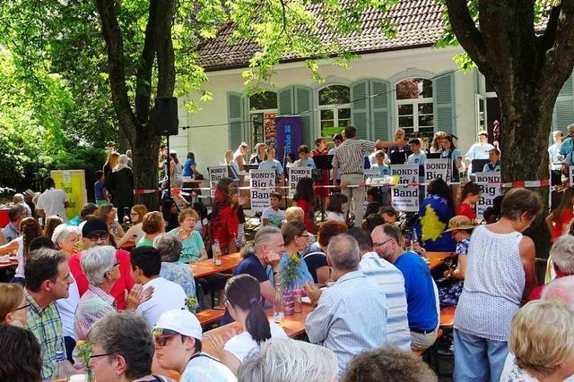 So bunt war das Miteinander-Fest im Weiler Stadtteil Friedlingen