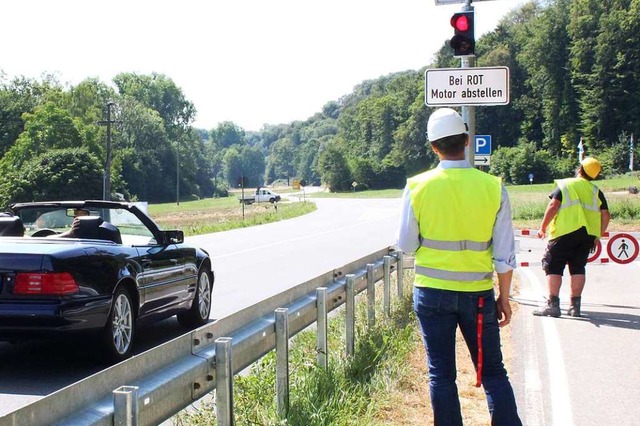 Kalkwerksleiter Oliver Arts stoppt die...Zeit mit einer Minute 39 Sekunden gut.  | Foto: Victoria Langelott