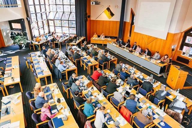 Der neue Lörracher Kreistag tagt am Mittwoch zum ersten Mal