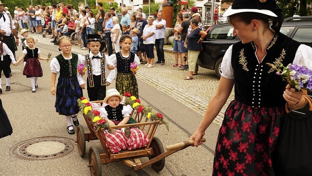 Auch eine &#8222;Wlderhochzeit&#8220;...hosdig&#8220;-Braut des Jahres 2044 ?   | Foto: Helmut Hringer