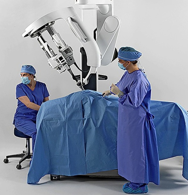 Ein Da-Vinci-Chirurgiesystem  | Foto: Douglas Evans