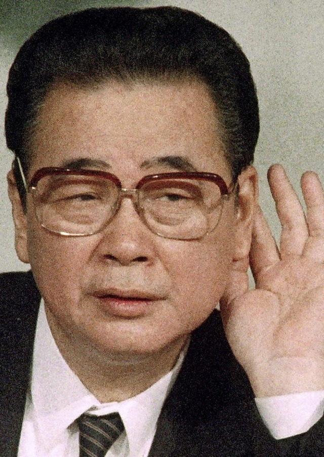 Li Peng im April 1991  | Foto: MIKE FIALA (AFP)