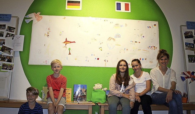 Franzsischlehrerin Katharina Schnerma...mit Schlern aus Colmar erlebt haben.   | Foto: Karin Hei
