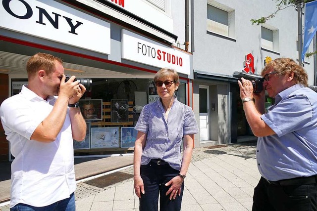 Familienbetrieb: Ingeborg Dockhorn hat von Beginn an in Rheinfelden gearbeitet.  | Foto: Verena Pichler