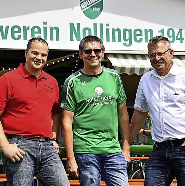 Matthias Foler, Andreas Balling und Klaus Nerz (von links)   | Foto: Pressefoto Energiedienst