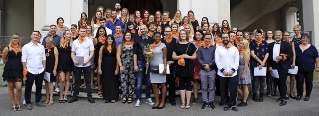 65 Absolventen der Theresia-Scherer-Schule haben ihren Abschluss gefeiert.   | Foto: Pressefoto St.Josefshaus