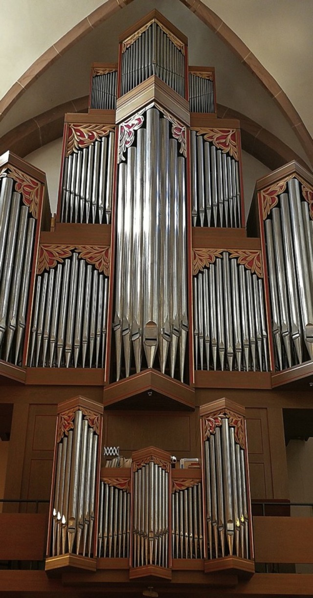 Die Orgel in der Stiftskirche in Lahr  | Foto: Veranstalter