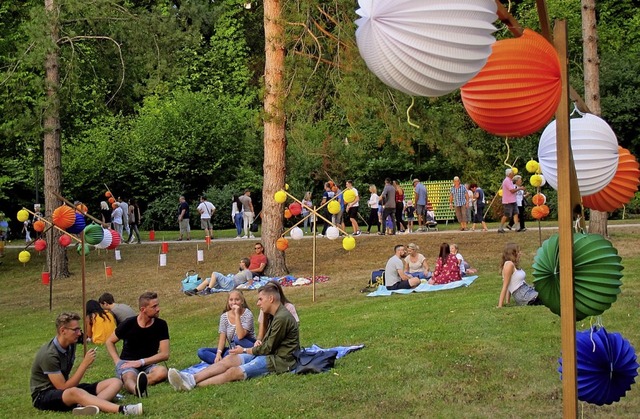 Das Lichterfest im vergangenen Jahr   | Foto: Jutta Schtz