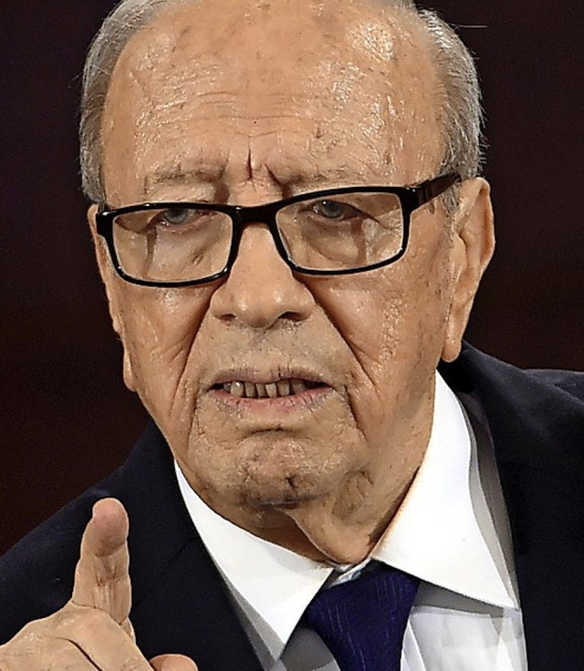 Beji Caid Essebsi im Jahr 2015  | Foto: FETHI BELAID (AFP)