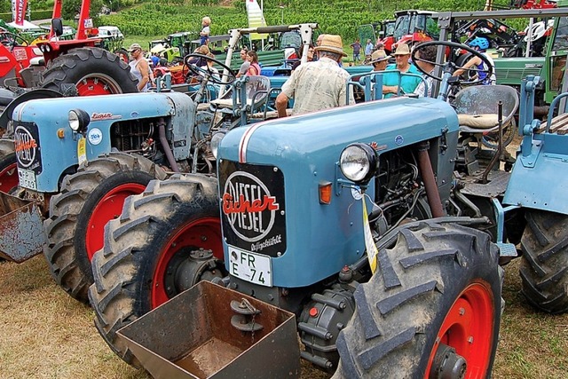 In Glottertal gibt es wieder ein Schleppertreffen.  | Foto: Christian Ringwald