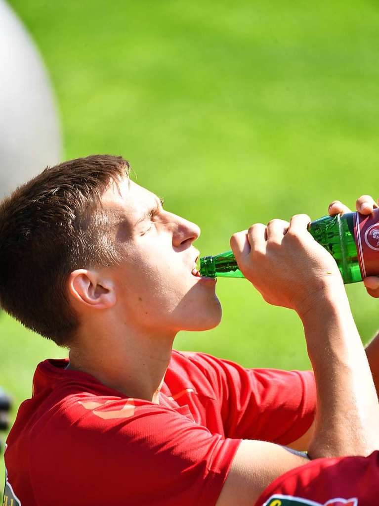 Der SC Freiburg bereitet sich in Schruns auf die Bundesliga-Saison vor.