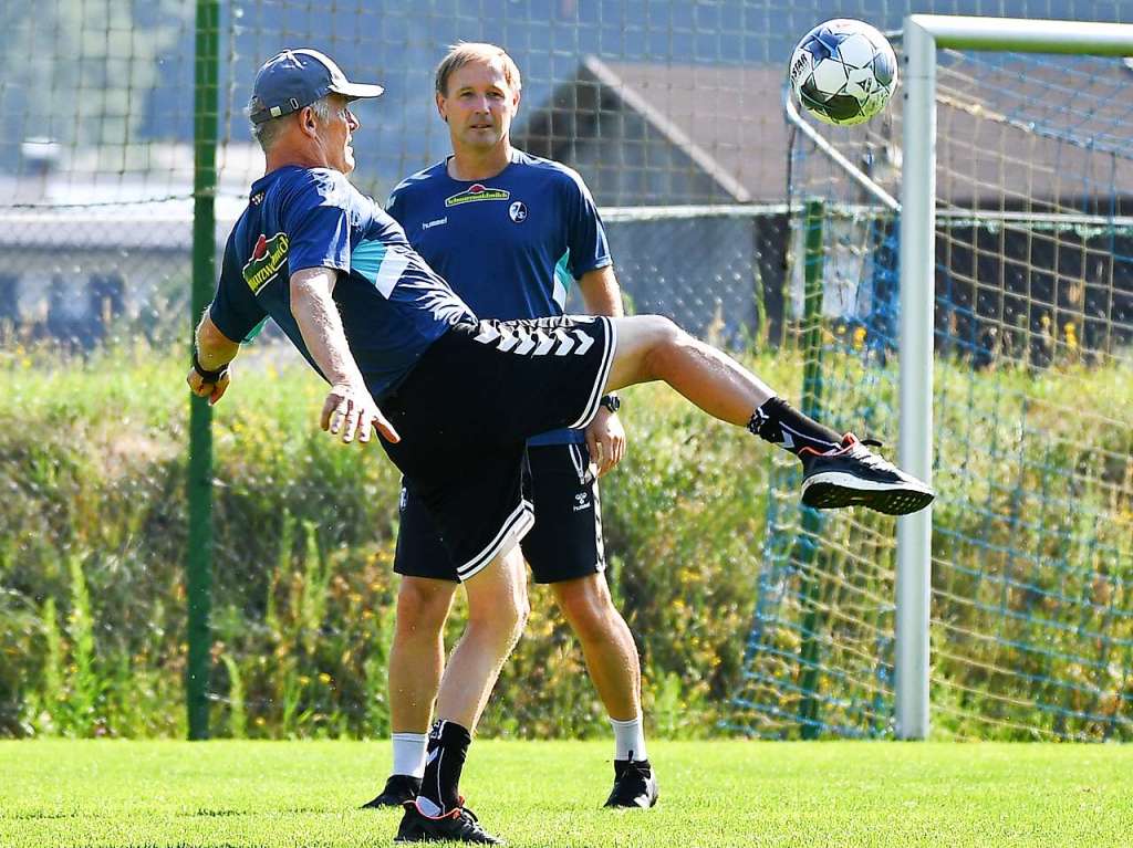 Der SC Freiburg bereitet sich in Schruns auf die Bundesliga-Saison vor.