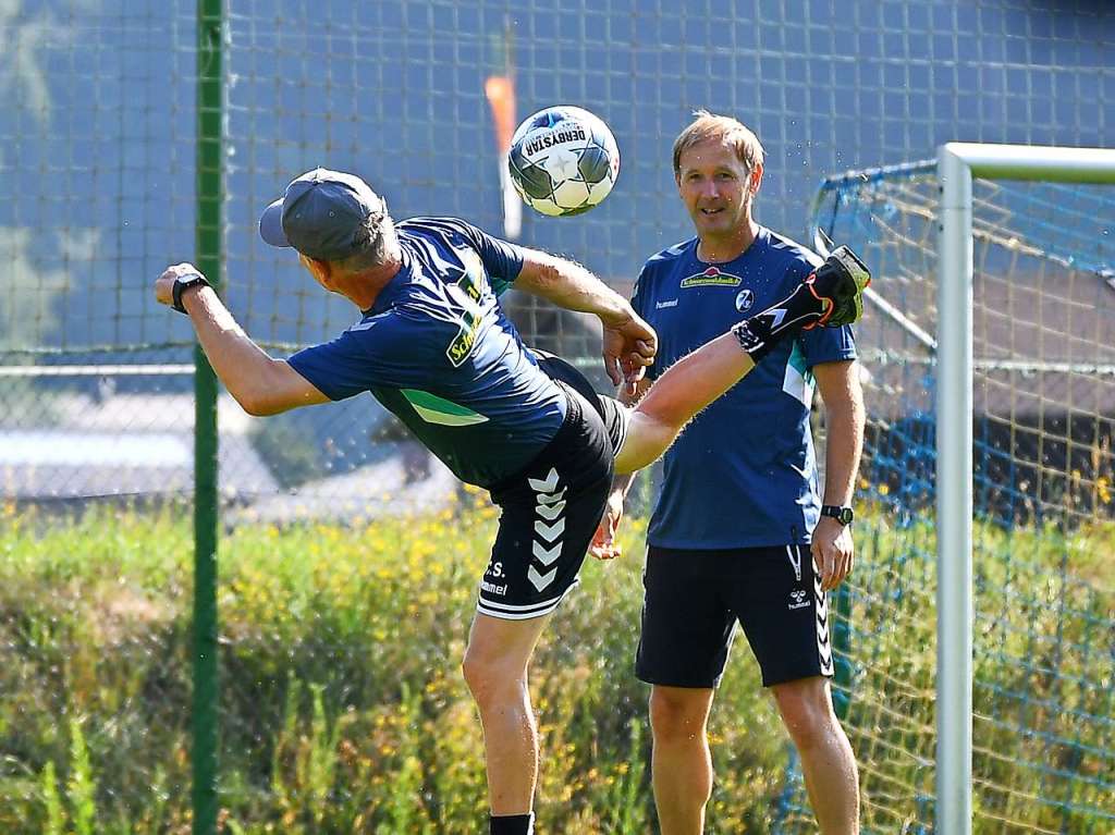 Der SC Freiburg bereitet sich in Schruns auf die Bundesliga-Saison vor.