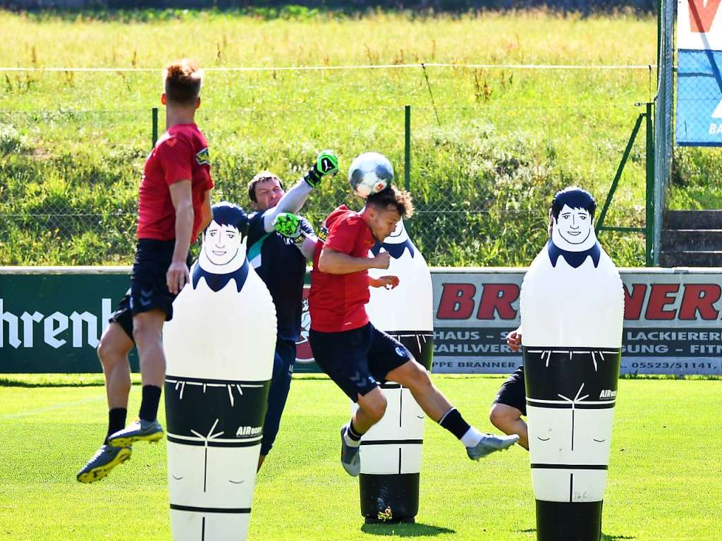 Der SC Freiburg bereitet sich in Schruns auf die Bundesliga-Saison vor.