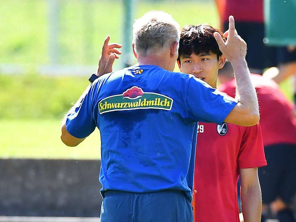 Der SC Freiburg bereitet sich in Schruns auf die Bundesliga-Saison vor.