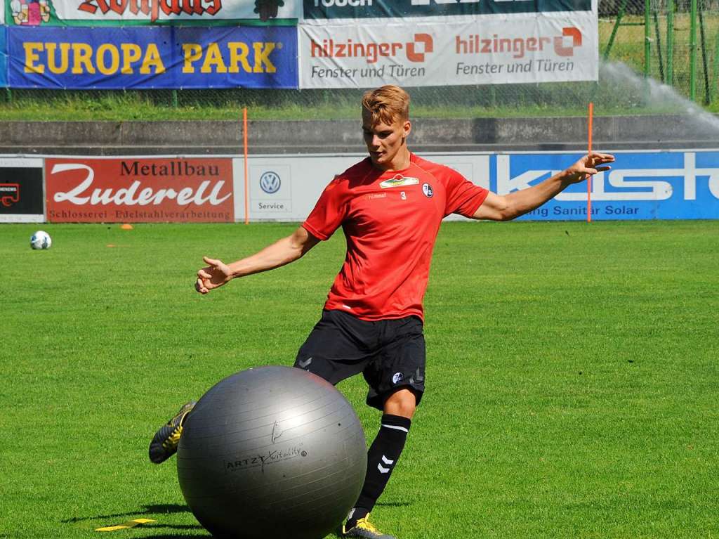 Der SC Freiburg bereitet sich in Schruns auf die Bundesliga-Saison vor.