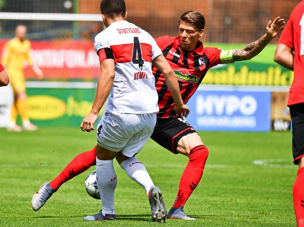 Der SC Freiburg bereitet sich in Schruns auf die Bundesliga-Saison vor.