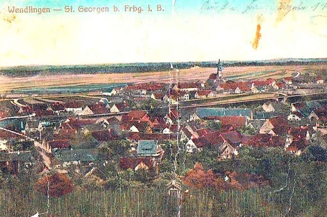 Postkartenansicht von St-Georgen-Wendlingen  | Foto: privat