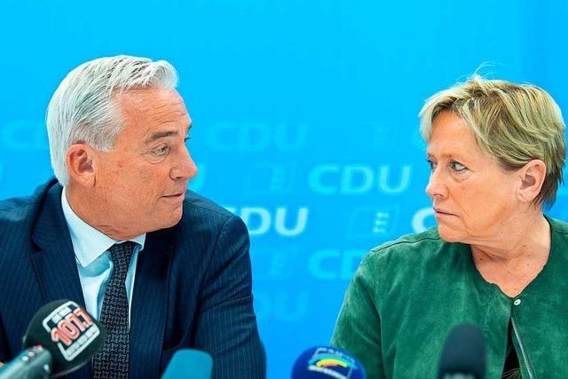 Die CDU in Baden-Wrttemberg steht vor dem Stabwechsel