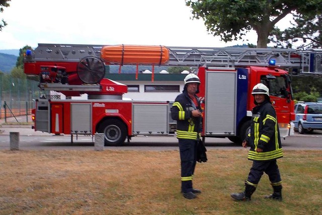 Feuerwehreinsatz in Denzlingen  | Foto: Feuerwehr
