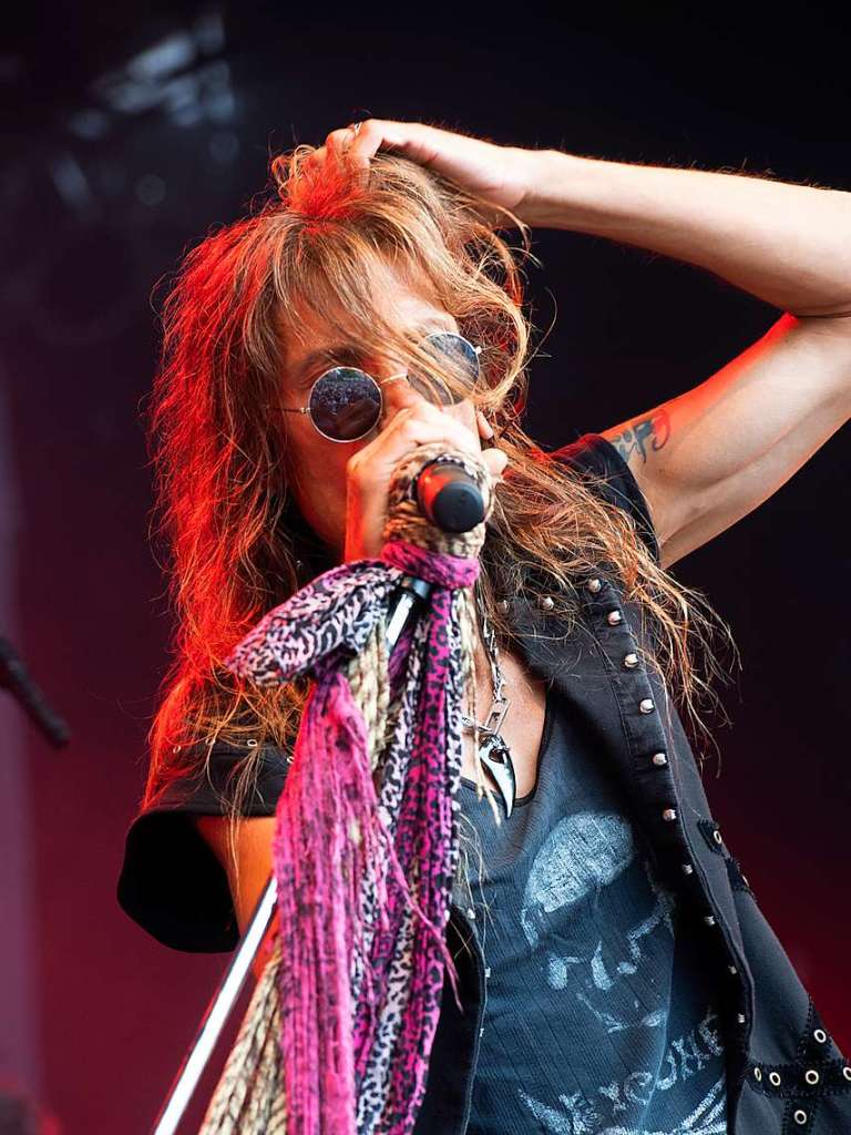 Steven Tyler, das Original von Aerosmith, htte sicherlich Freude an seiner „Kopie“ von Big Ones gehabt.