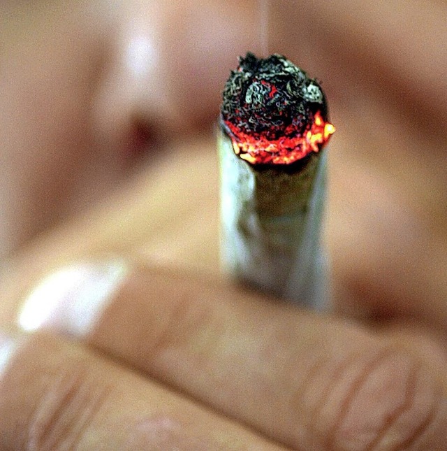 Tglich raucht der 20-Jhrige nach eigenen Angaben mindestens einen Joint.  | Foto: Boris Roessler