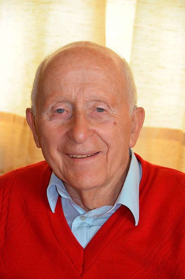 Im Alter von 97 Jahren verstorben: Bernhard Lederer  | Foto: Hermann Jacob