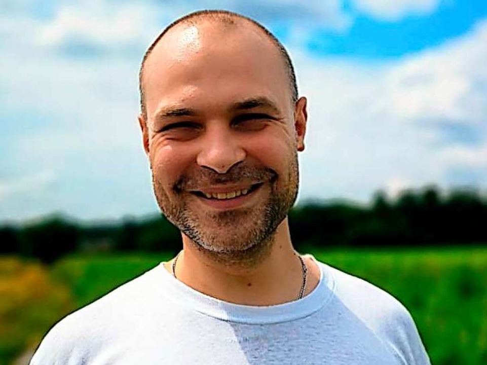Steven Franz trgt es auf seiner Schulter  | Foto: Privat