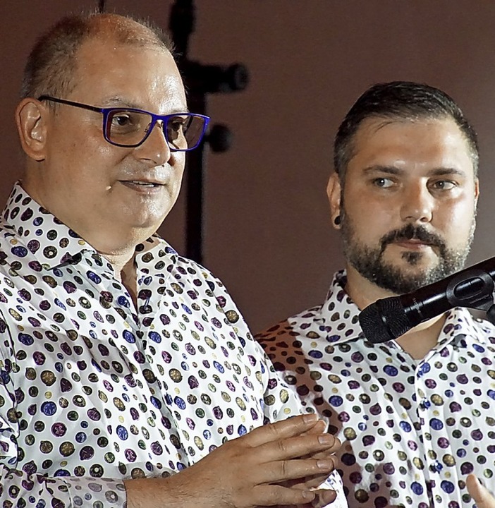 Die Rilit-Geschftsfhrer Stefan Ermisch und Georg Knig   | Foto: Ilona Huege