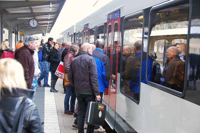 Die Nachfrage im ffentlichen Personen...im Landkreis um ein Prozent gestiegen.  | Foto: Daniel Gramespacher