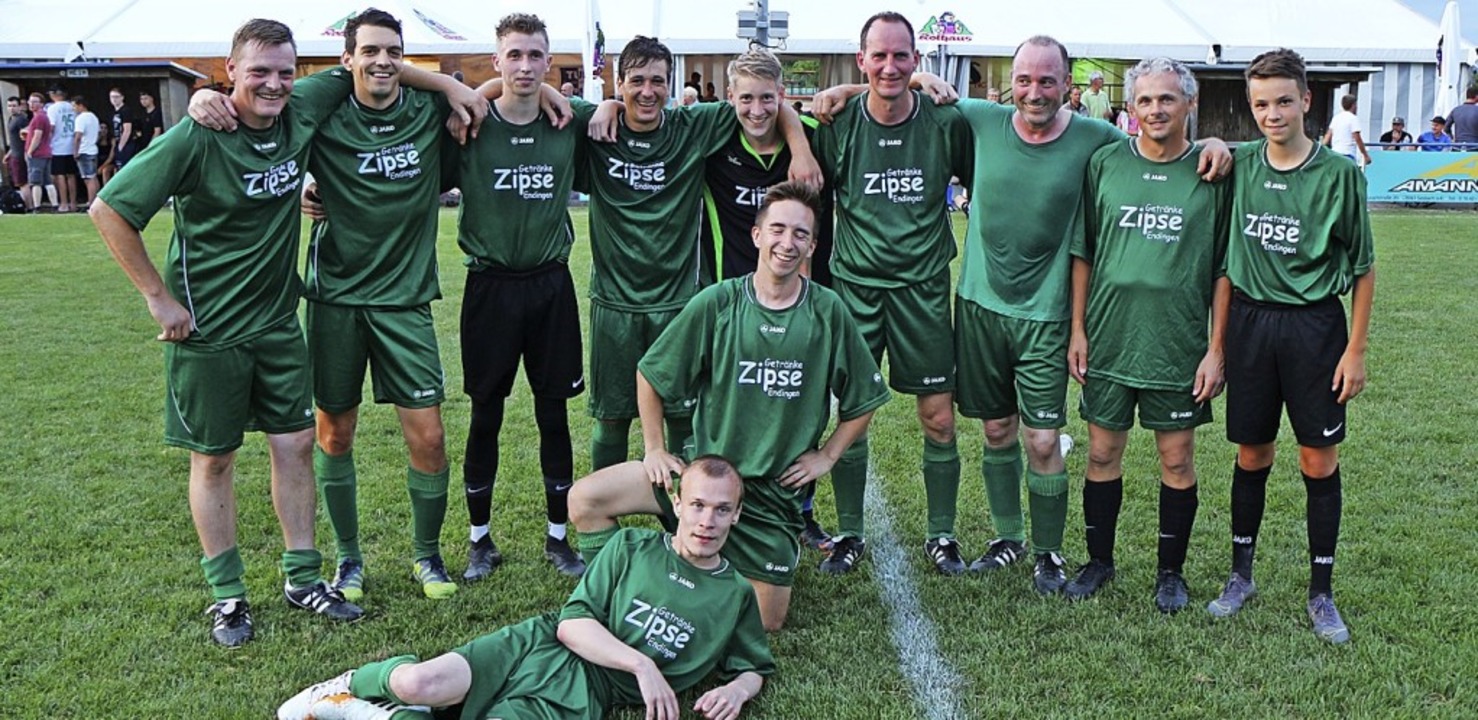 Das Siegerteam des Heimatvereins Königschaffhausen  | Foto: Helmut Hassler