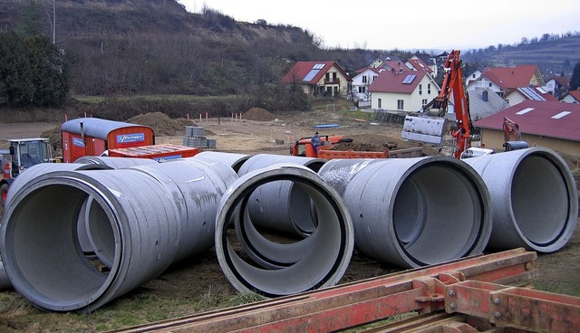 Hochwasserschutz ist seit Jahren ein T...assen worden, um Nordweil zu schtzen.  | Foto: Reiner Merz