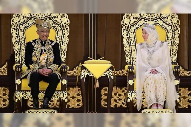 Neuer König in Malaysia gekrönt