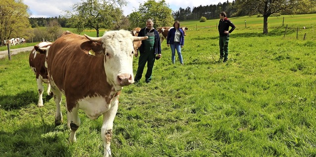 Bei der Biolandwirtsfamilie  Dietsche ...uf biologische Weise produziert  wird.  | Foto: Martha Weishaar