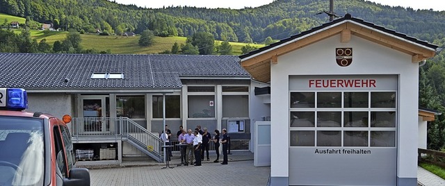 Feuerwehr und Ortsverwaltung befinden sich am selben Ort.   | Foto: berger