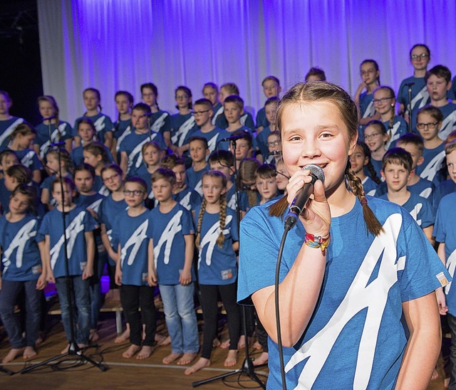 In der  Fahrnauer Festhalle fhren 70 ...ior-Musical &#8222;Naaman&#8220; auf.   | Foto: Adonia e.V.