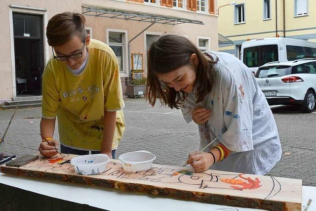 Beim Internationalen Jugendcamp in Rheinfelden werden aus Fremden Freunde