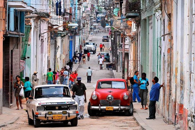 Eine Strae in der Hauptstadt Havanna.   | Foto: honorarfrei